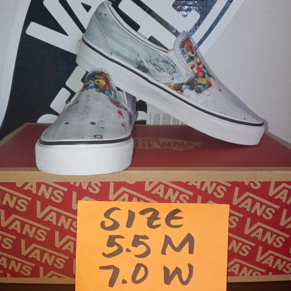 Vans classic Slip On (moca) sz 5.5 Men 7.0 women